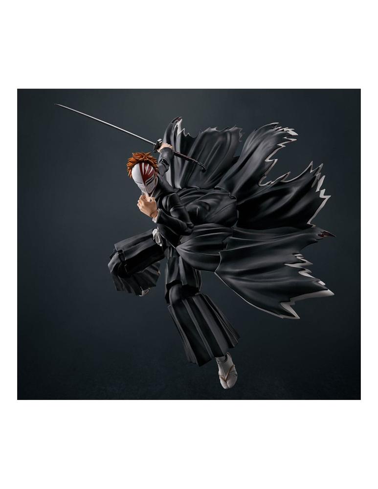 Ichigo kurosaki - getsugatensho - figura 15 -5 cm bleach sh figuarts