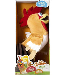 Peluche musical la granja de zenón gallo bartolito