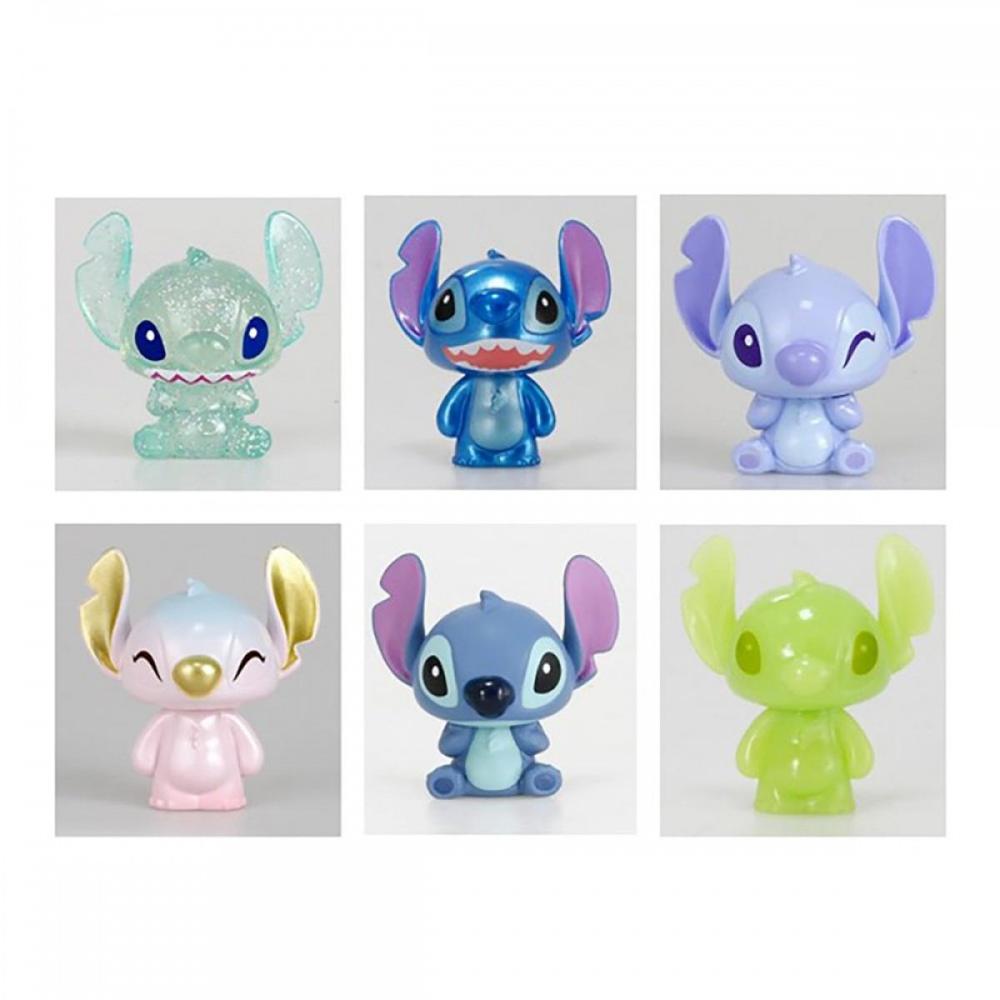 Pack Mini Figuras Enesco Disney Stitch 6 Unidades