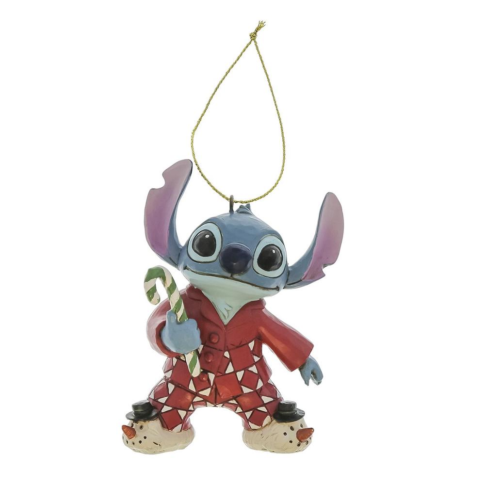 Adorno arbol de navidad enesco disney stitch pijama navideo