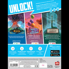 Juego de mesa unclock! enchanted adventures