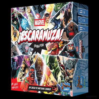 Juego de mesa marvel escaramuza! en new york