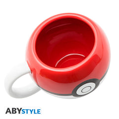 Taza 3d abystyle pokemon pokeball