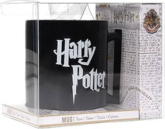 Taza Sd Toys Harry Potter Logo Ceramica Negra