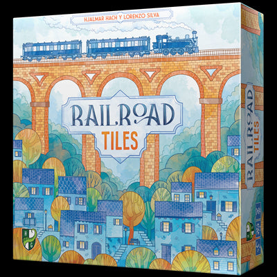 Juego de mesa railroad tiles