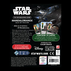 Caja star wars: deckbuilding game mandalorianos
