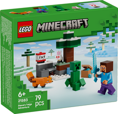 Lego Minecraft La Aventura De Steve En La Taiga