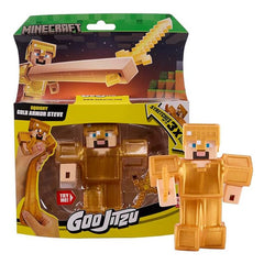 Figura Bandai Goo Jit Zu Gold Armor Steve