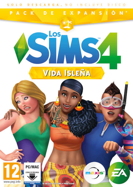 Los Sims 4 Vida Islea (exp) (ciab) PC