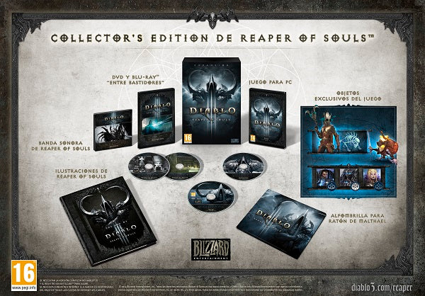 Diablo Iii Reaper Of Souls Coleccionista Edition (exp) PC