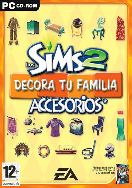 Los Sims 2 Decora Tu Familia Accesorios PC