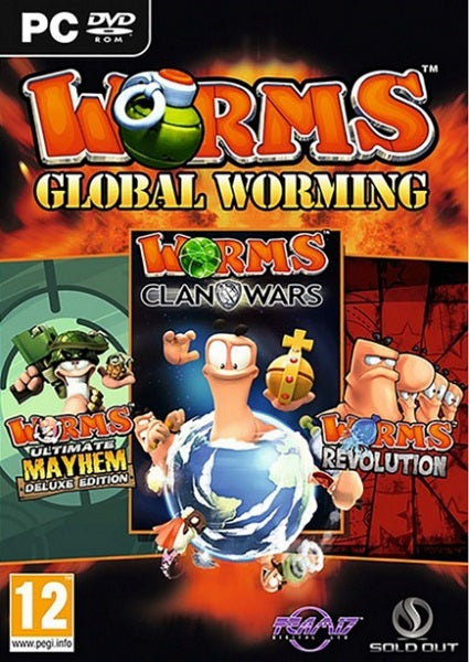 Worms Global Worming (triple Pack) PC