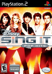 Disney Sing It: Pop Hits Sony Playstation 2 PS2