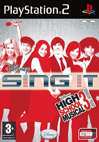 High School Musical 3: Sing It! Sony Playstation 2 PS2