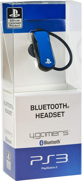 4gamers Bluetooth Headset Azul (blue) Sony Playstation 3 PS3