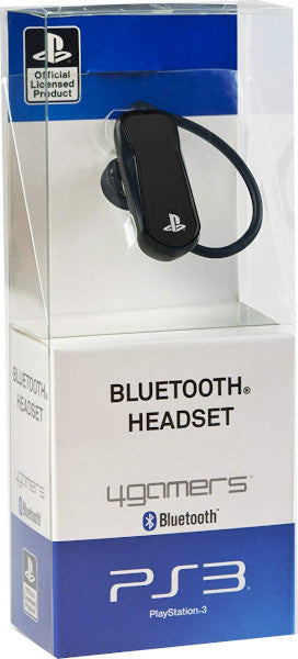 4gamers Bluetooth Headset Negro (black) Sony Playstation 3 PS3