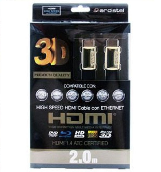 Ardistel Cable Hdmi Premium 3d Ver.1.4 (2 Metros) (ps5/ps4/xbox One/xbox X) Sony Playstation 3 PS3