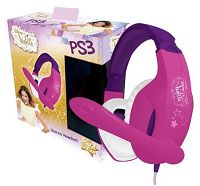 Indeca Stereo Gaming Headset Violetta Sony Playstation 3 PS3