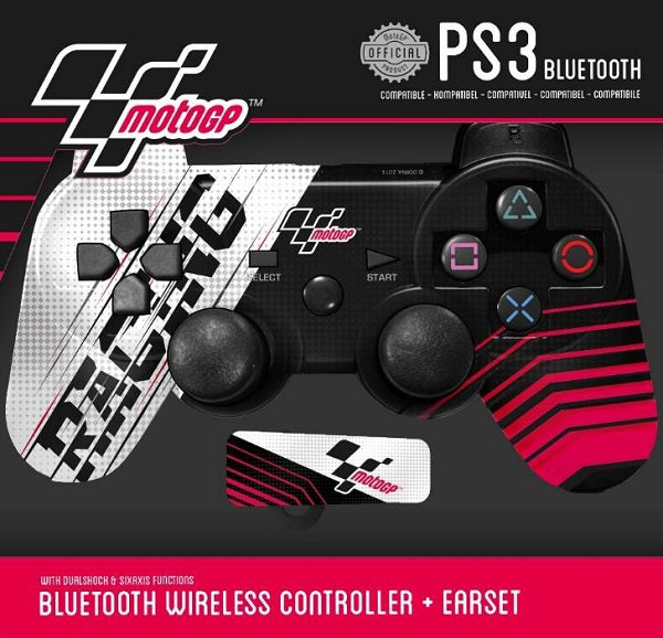 Indeca Pack Motogp 2016 (wireless Controller + Earset) Sony Playstation 3 PS3