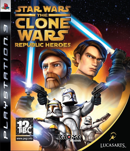 Star Wars Clone Wars: Heroes De Rep. Sony Playstation 3 PS3