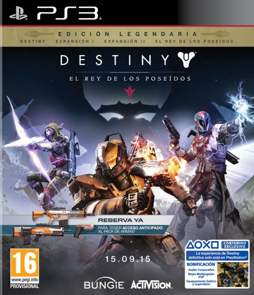 Destiny: El Rey De Los Poseídos Ed. Legendaria Sony Playstation 3 PS3