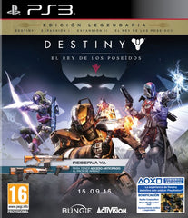 Destiny: El Rey De Los Poseídos Ed. Legendaria Sony Playstation 3 PS3