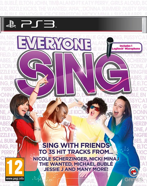 Everyone Sing + 1 Microfono Pack Sony Playstation 3 PS3
