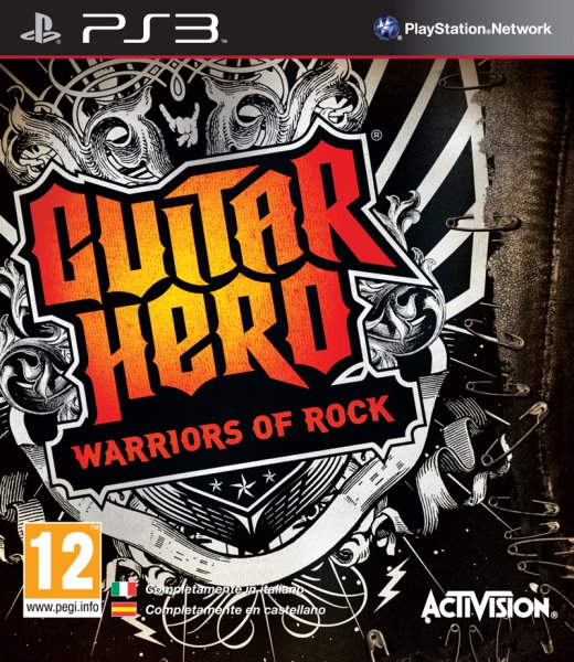 Guitar Hero: Warriors Of Rock Sony Playstation 3 PS3