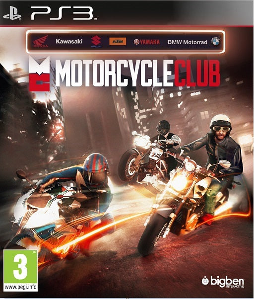 Motorcycle Club Sony Playstation 3 PS3
