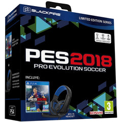 Cascos Blackfire Headset Bfx-15 + Pes 2018 Limited Edition Playstation 4 PS4