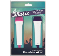 Micrófono Indeca Microfonos Indeca Music (ps3/pc/wii/wiiu/x360) Playstation 4 PS4