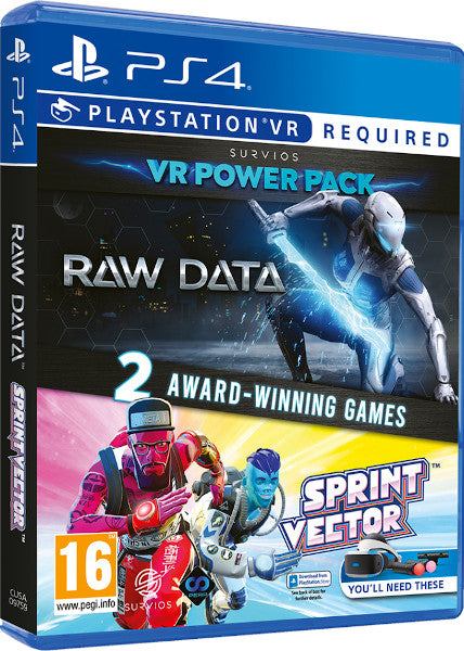 Raw Data + Sprint Vector -2 En 1- (vr) Sony Playstation 4 PS4