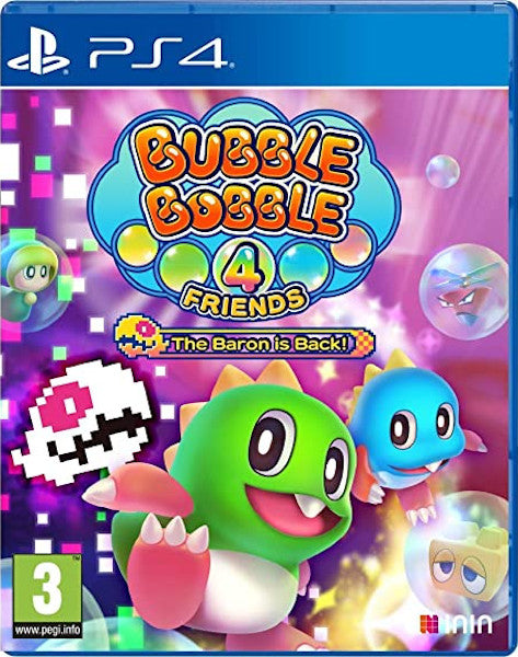 Bubble Bobble 4 Friends: The Baron Is Back! Sony Playstation 4 PS4