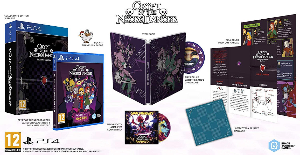 Crypt Of The Necrodancer Collectors Edition Sony Playstation 4 PS4