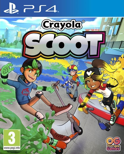 Crayola Scoot Sony Playstation 4 PS4