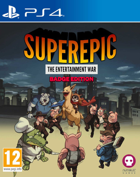 Superepic The Entertainment War (badge Edition) Sony Playstation 4 PS4