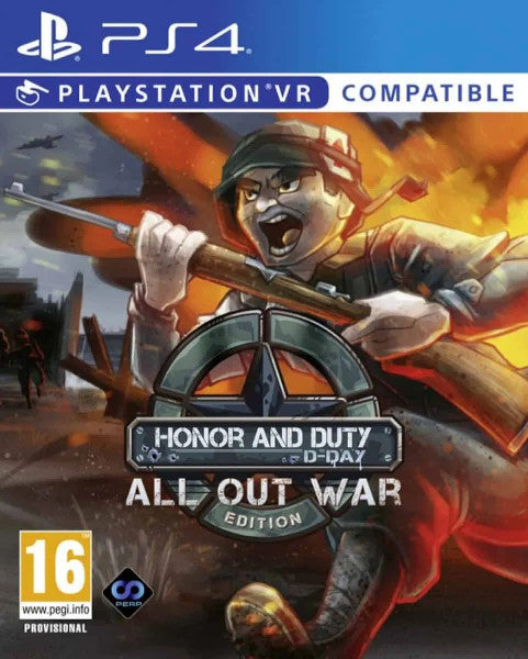 Honor And Duty D-day: All Out War Edition (vr) Sony Playstation 4 PS4