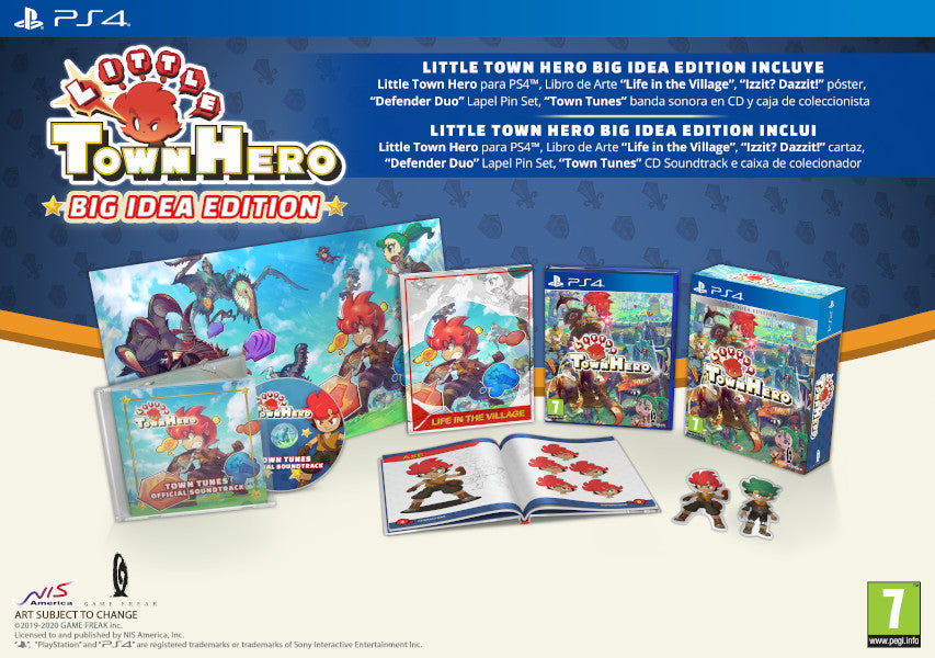 Little Town Hero: Big Idea Edition Sony Playstation 4 PS4