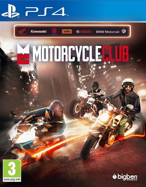 Motorcycle Club Sony Playstation 4 PS4
