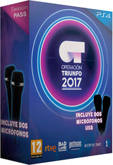 Operacion Triunfo 2017 + 2 Microfonos Sony Playstation 4 PS4