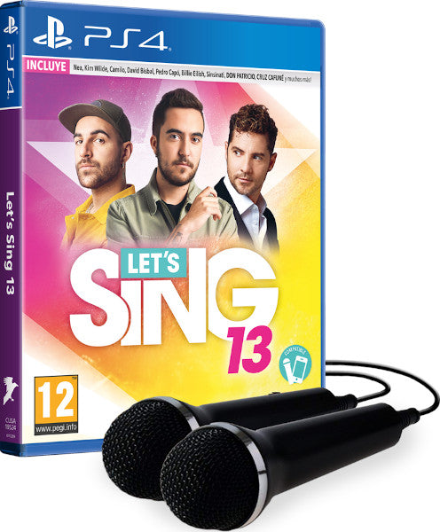 Let's Sing 13 + 2 Microfonos Sony Playstation 4 PS4