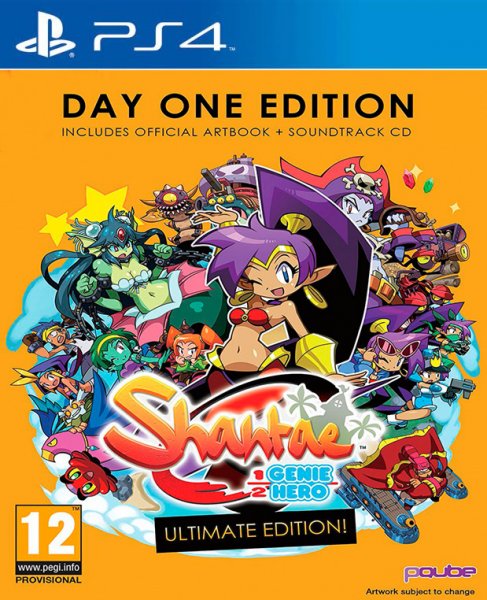 Shantae: Half Genie Hero Ultimate Edition Day One Edition Sony Playstation 4 PS4