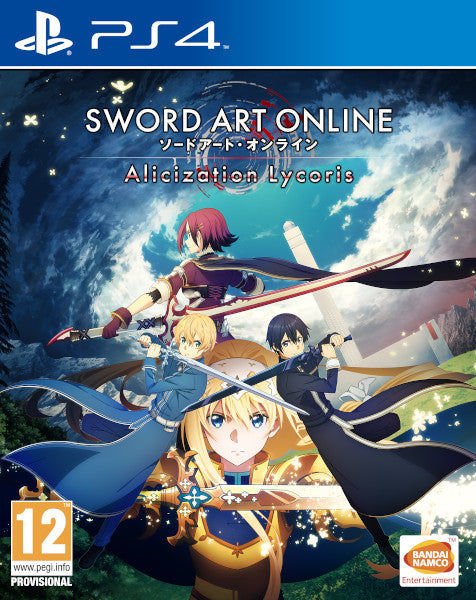 Sword Art Online Alicization Lycoris Sony Playstation 4 PS4