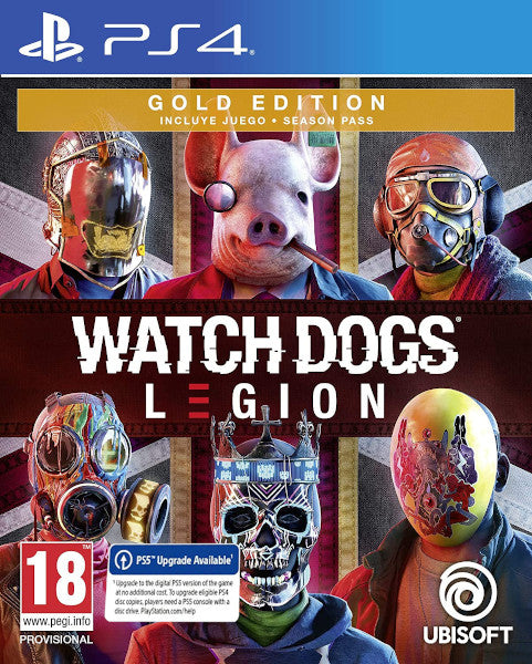 Watch Dogs Legion -gold Edition- Sony Playstation 4 PS4
