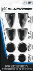 Pack Blackfire Precission Triggers & Grips Kit(2 Triggers Large + 2 Short+2 Grips High + Low) (pro) Playstation 5 PS5