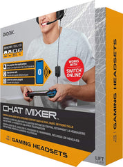 Cascos Bionik Chat Mixer Gaming Headset (ps4/xbx/xbo/nsw/lite) Playstation 5 PS5