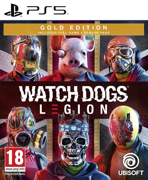 Watch Dogs Legion Gold Edition Sony Playstation 5 PS5