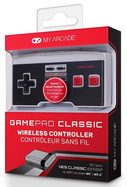 My Arcade Gamepad Classic Wireless Controller (nes/wii/wii U)