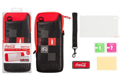 Pack Kit 3 En 1 Bag + Screen Protector + Game Case Coca-cola