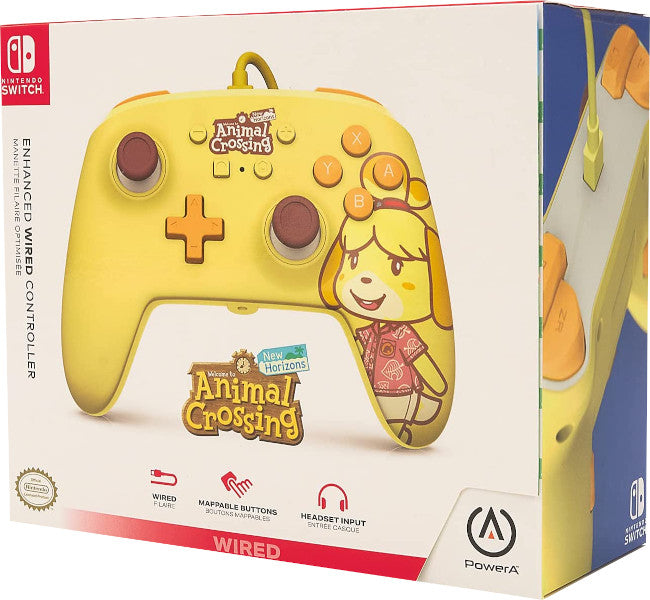 Mando Power A Enhanced Wired Controller Animal Crossing Isabelle